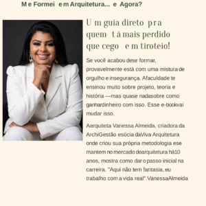 Me formei, e agora?